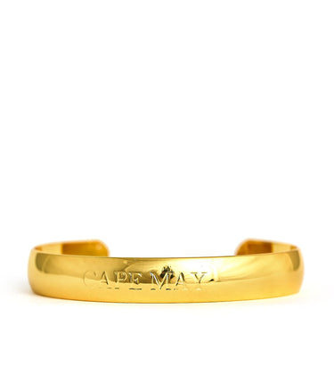 Cuff - Beach Tag - 18k Gold Plated - Lisi Lerch