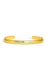 Cuff - Beach Tag - 18k Gold Plated - Lisi Lerch