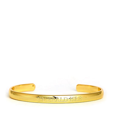 Cuff - Beach Tag - 18k Gold Plated - Lisi Lerch