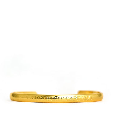 Cuff - Beach Tag - 18k Gold Plated - Lisi Lerch