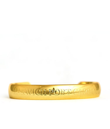 Cuff - Beach Tag - 18k Gold Plated - Lisi Lerch