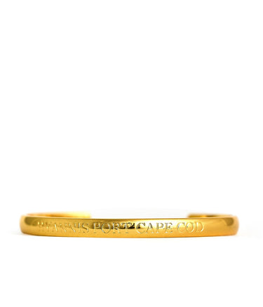 Cuff - Beach Tag - 18k Gold Plated - Lisi Lerch