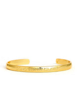 Cuff - Beach Tag - 18k Gold Plated - Lisi Lerch