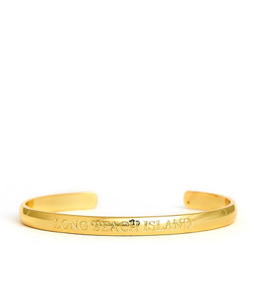 Cuff - Beach Tag - 18k Gold Plated - Lisi Lerch