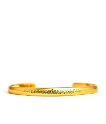 Cuff - Beach Tag - 18k Gold Plated - Lisi Lerch