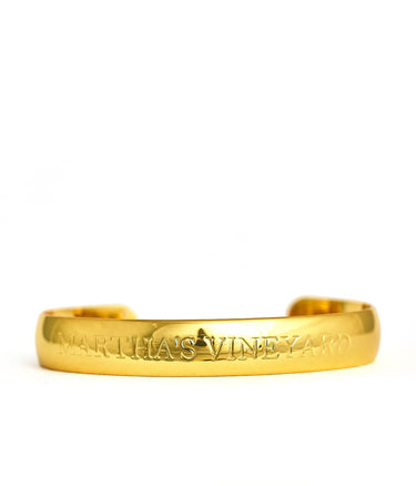 Cuff - Beach Tag - 18k Gold Plated - Lisi Lerch