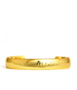 Cuff - Beach Tag - 18k Gold Plated - Lisi Lerch