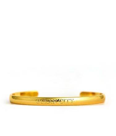 Cuff - Beach Tag - 18k Gold Plated - Lisi Lerch