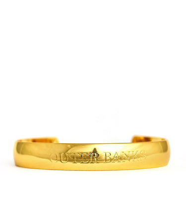 Cuff - Beach Tag - 18k Gold Plated - Lisi Lerch