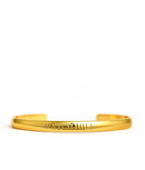 Cuff - Beach Tag - 18k Gold Plated - Lisi Lerch