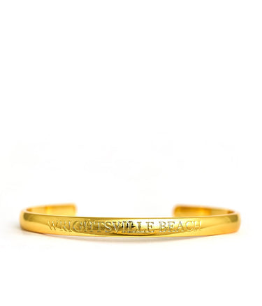 Cuff - Beach Tag - 18k Gold Plated - Lisi Lerch