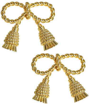 Delany Tassel Stud Earring - 18k Gold Plated - Lisi Lerch