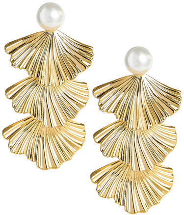 Deliah Fan Earring - Lisi Lerch