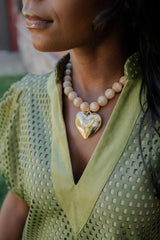 Dottie Heart - Acrylic Necklace - Lisi Lerch