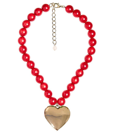 Dottie Heart - Acrylic Necklace - Lisi Lerch