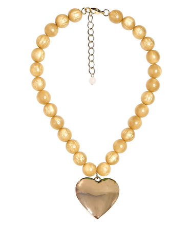 Dottie Heart - Acrylic Necklace - Lisi Lerch