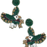 Eagles Body - Fabric Backed Earrings - Lisi Lerch