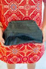 Eden Croc Clutch - Lisi Lerch