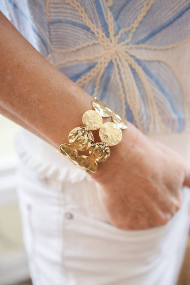 Ellis Gold Cuff - 18k Gold Plated - Lisi Lerch