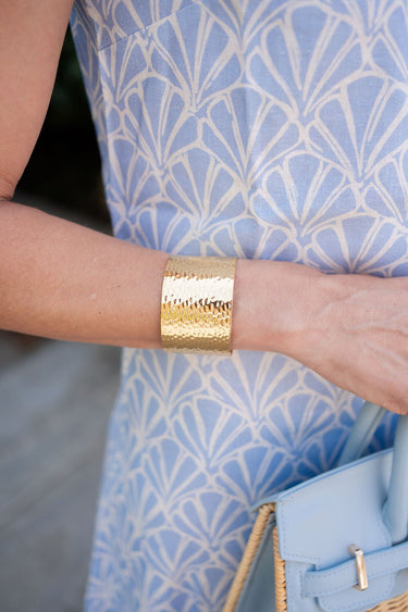 Emily Gold Cuff - 18k Gold Plated - Lisi Lerch