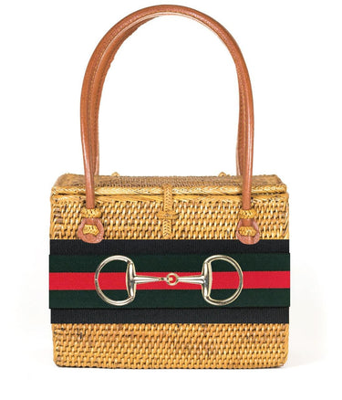 Emory - Green and Red Black Layer with Snaffle - Ivy Collection - Lisi Lerch