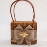 Emory - Linen Fluffy Bow and Charm - Lisi Lerch