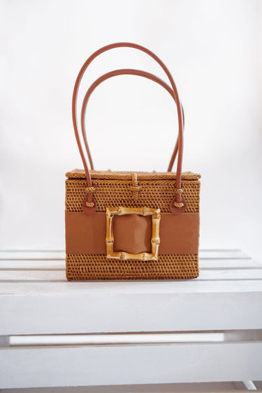 Emory - Tan Band - Bamboo Buckle - Lisi Lerch