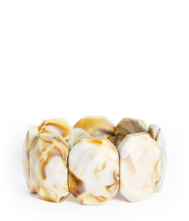 Esme Acrylic Stretchy Cuff Bracelet - Lisi Lerch