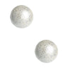 Evie - 14mm Cotton Pearl Stud Earring - 18k Gold Plated - Lisi Lerch