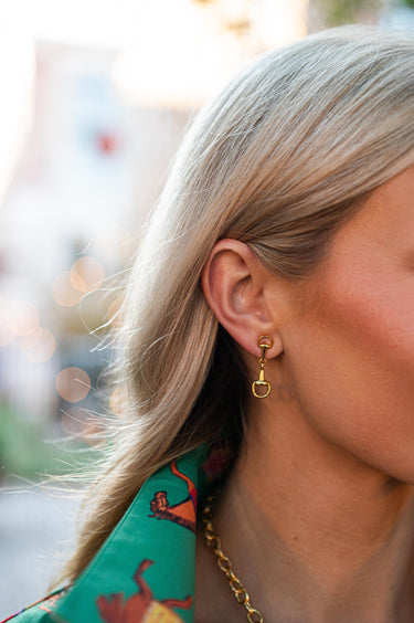 Blair Small Snaffle Bit Earring
