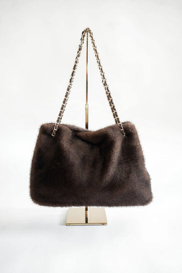 Faye Faux Fur Handbag Tote - Lisi Lerch