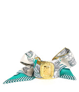 Finley - Large Gold Scarf Cuff - Lisi Lerch