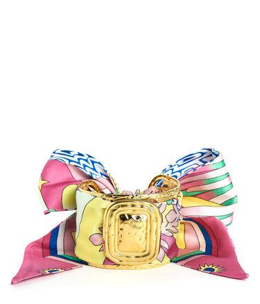 Finley - Large Gold Scarf Cuff - Lisi Lerch