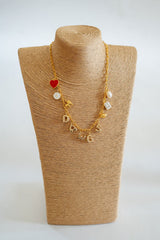 Gameday Charm Necklace - 18k Gold Plated - Lisi Lerch