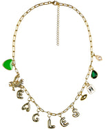 Gameday Charm Necklace - 18k Gold Plated - Lisi Lerch