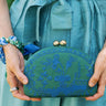 Garden Party- Embroidered Clutch - Lisi Lerch