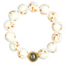 Georgia Beaded Bracelet - Hound Dog - Gameday Collection - Lisi Lerch