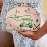 Golf Clutch - Embroidered - Lisi Lerch