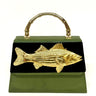 Green Lulu- Black Band/Bass Fish- Sample Sale- Final Sale - Lisi Lerch