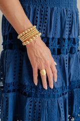 Gwyneth Ring - Brushed Gold - 18k Plated - Lisi Lerch