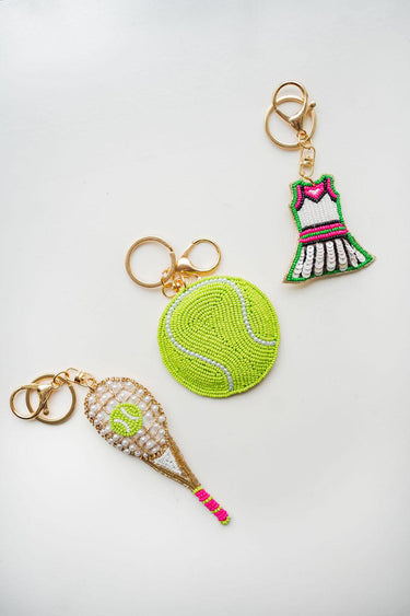 HandBeaded - Key Chain - Bag Charm - Sample Sale - Final Sale - Lisi Lerch