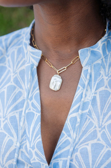 Hattie - Freshwater Pearl Necklace - 18k Gold Plated - Lisi Lerch