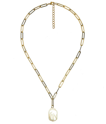 Hattie - Freshwater Pearl Necklace - 18k Gold Plated - Lisi Lerch