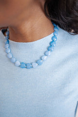 Heart - 14MM - Quartz Beaded Necklace - PreOrder - Lisi Lerch