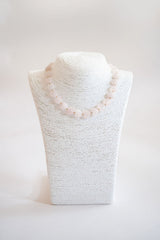 Heart - 14MM - Quartz Beaded Necklace - PreOrder - Lisi Lerch