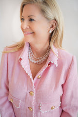 Heart - 14MM - Quartz Beaded Necklace - PreOrder - Lisi Lerch