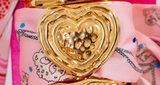 Heart Cuff - Pink Key Scarf - Lisi Lerch