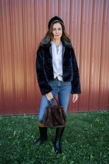 Heather Faux Fur Handbag - Lisi Lerch