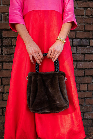 Heather Faux Fur Handbag - Lisi Lerch