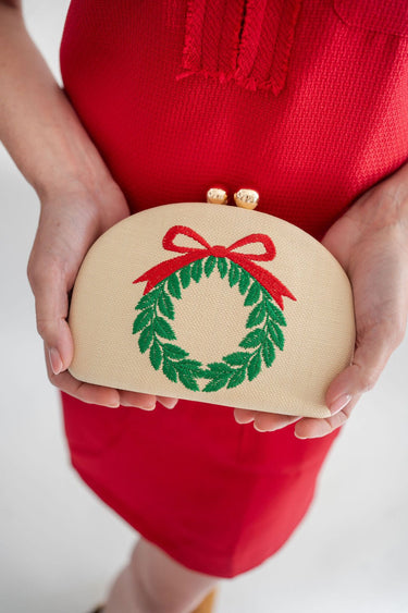 Holiday- Embroidered Clutches - Lisi Lerch
